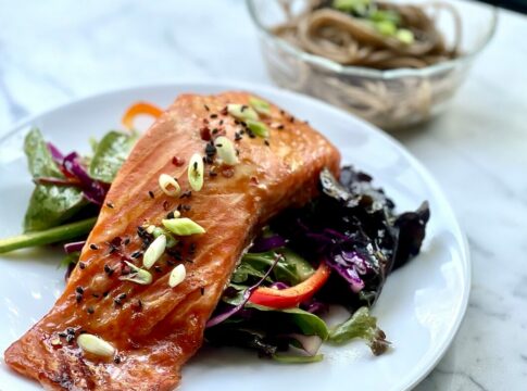 superage, recipe, healthy recipe, teriyaki salmon